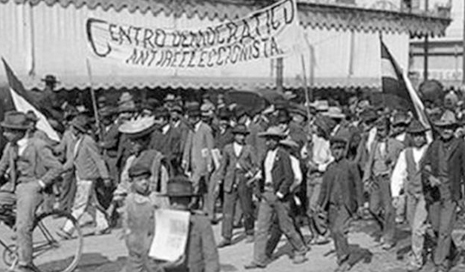 Inicio de la Revolución Mexicana