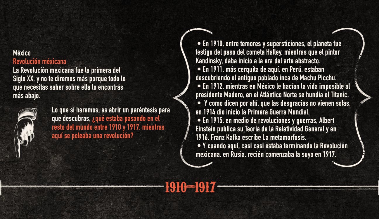 En tiempos de la Revolución Mexicana